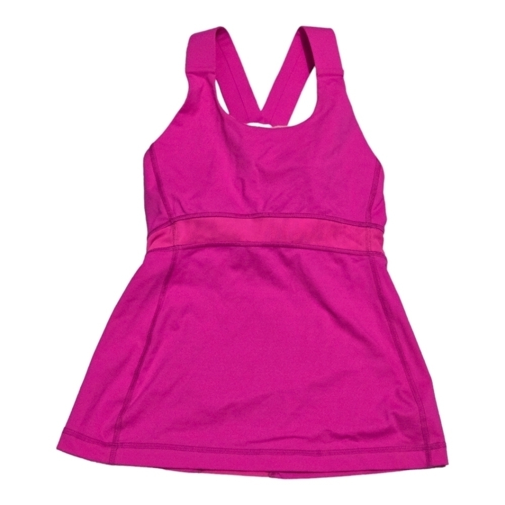 Lululemon Activewear Racerback Hot Pink Tank Top